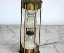 Brass hourglass c.1700