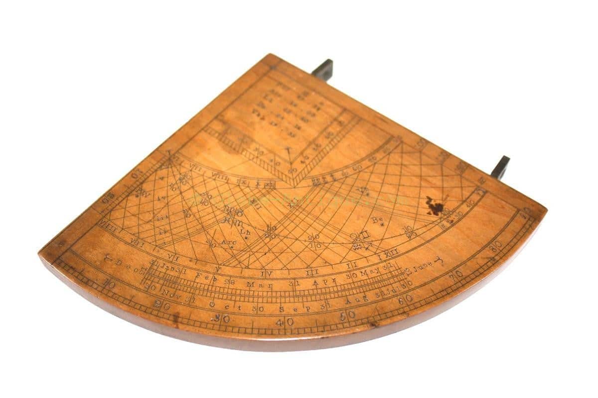 gunterquadrantc.1700 Antique scientific and nautical instruments