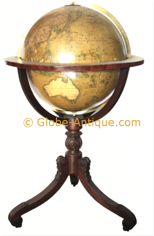 21 inches Newton library floor globe